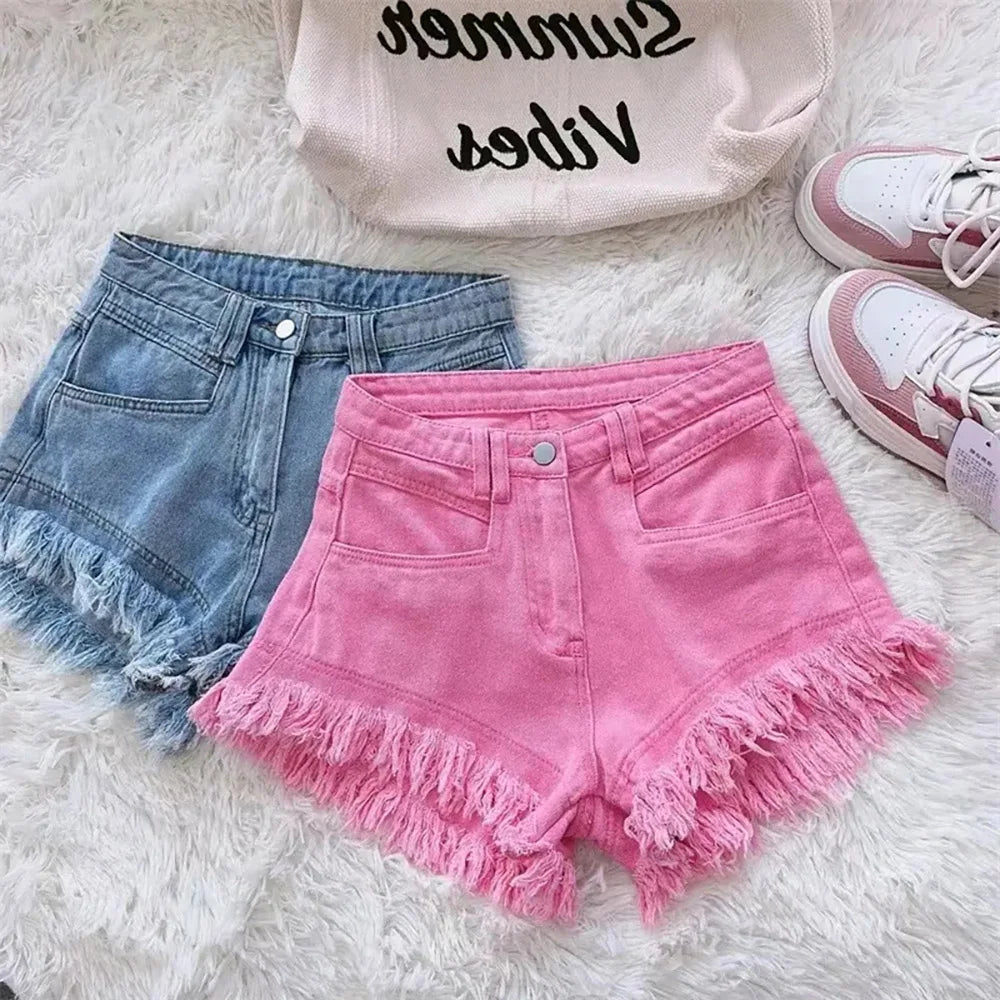 Women Casual Denim Shorts