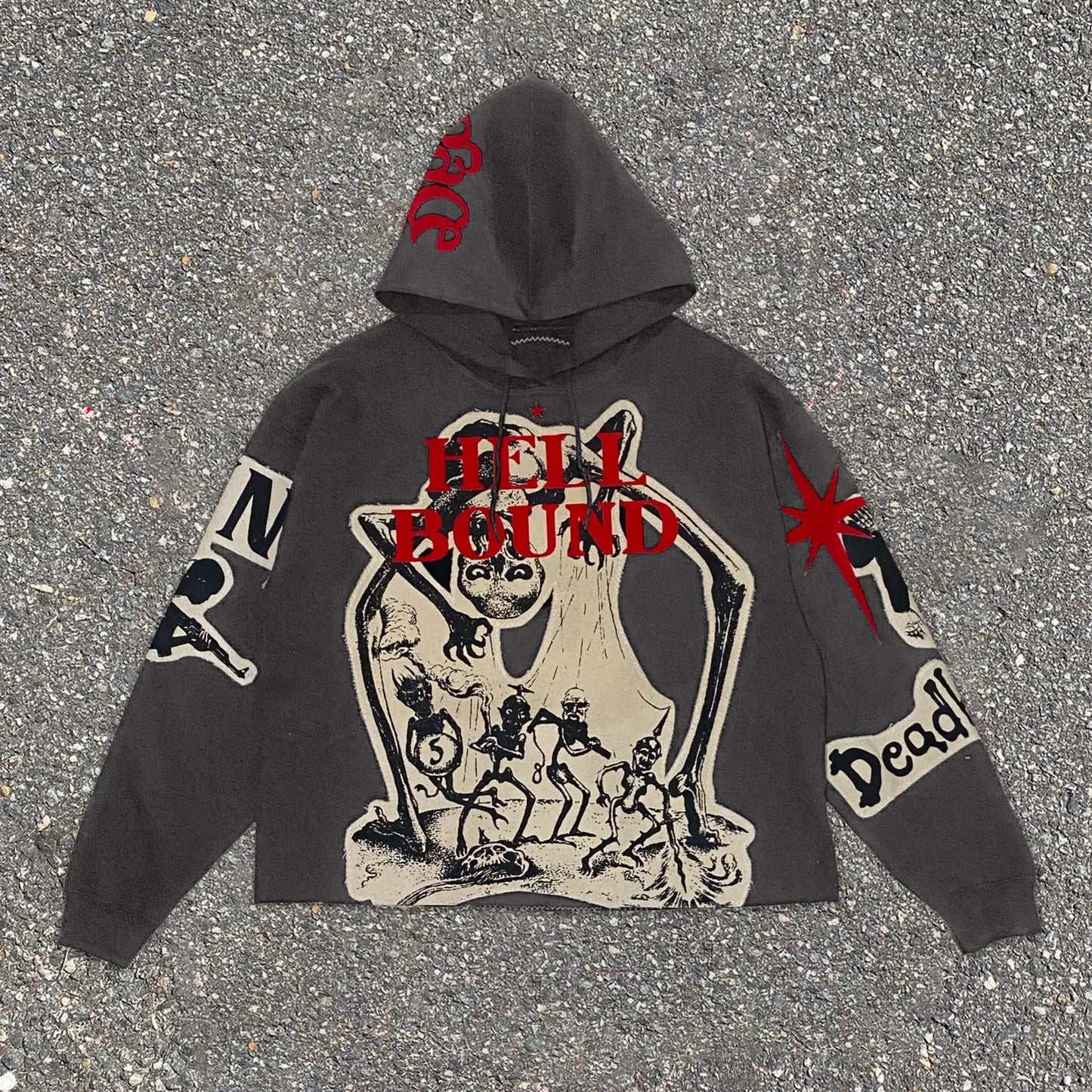 Mummy Graphic Print Hoodie