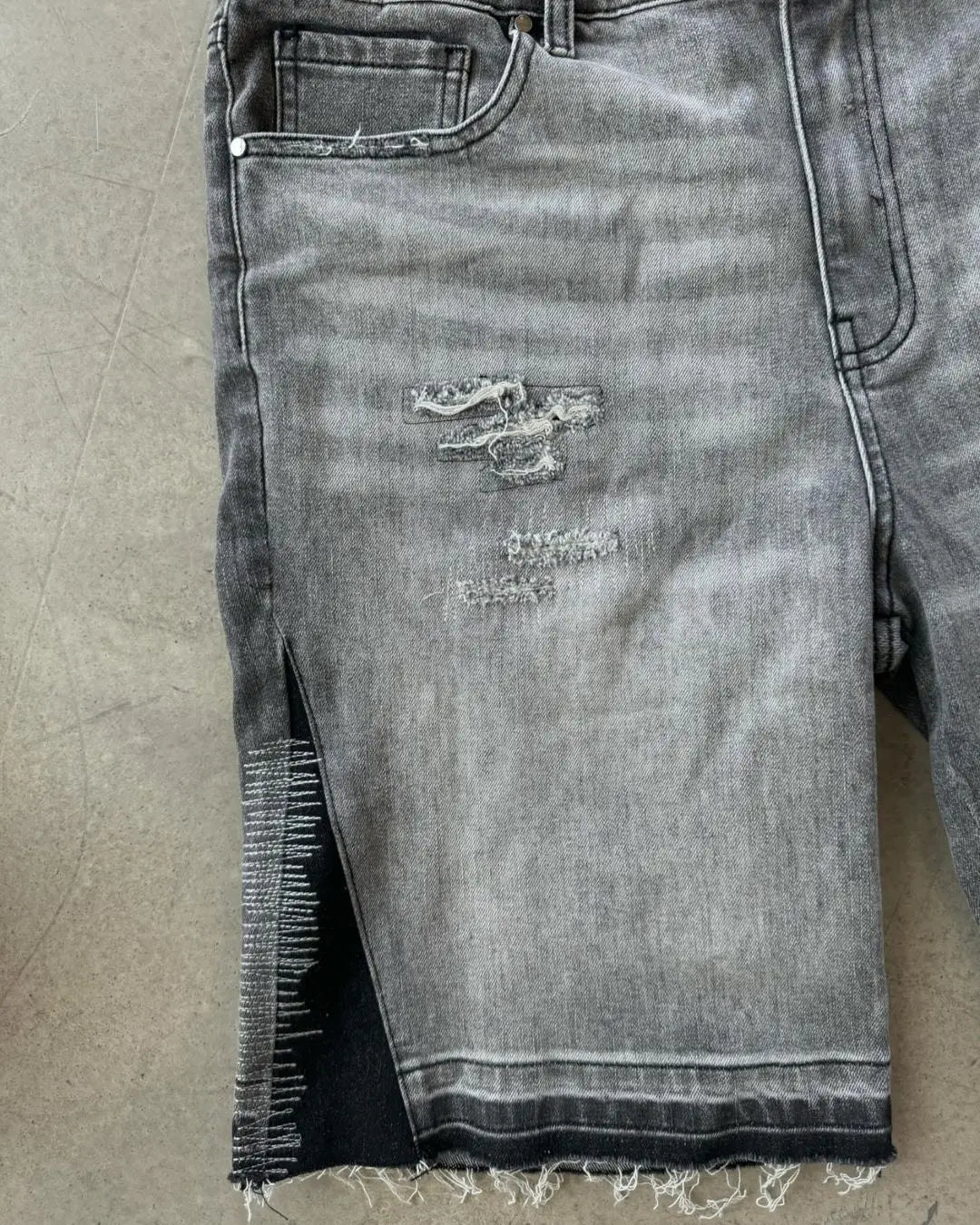American denim shorts