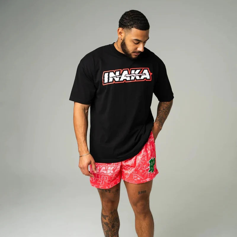 Embroidered Men's Shorts